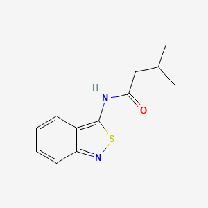 N-(2,1-Benzisothiazol-3-yl)-3-methylbutanamide