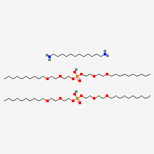 molecular formula C68H146N2O16P2 B12702904 Einecs 302-412-9 CAS No. 94108-74-4