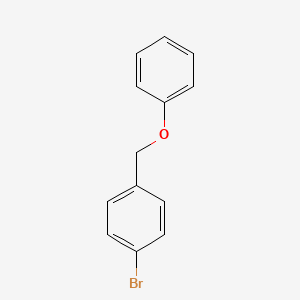 molecular formula C13H11BrO B1270307 1-溴-4-(苯氧甲基)苯 CAS No. 20600-22-0