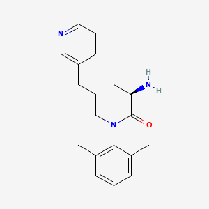 molecular formula C19H25N3O B12703115 Milacainide CAS No. 141725-09-9