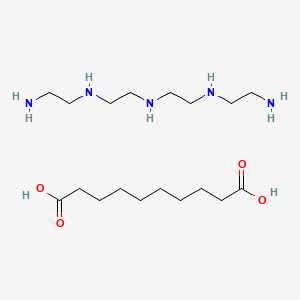 molecular formula C18H41N5O4 B12703159 Einecs 282-979-6 CAS No. 84501-59-7