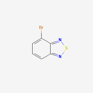 molecular formula C6H3BrN2S B1270332 4-溴-2,1,3-苯并噻二唑 CAS No. 22034-13-5