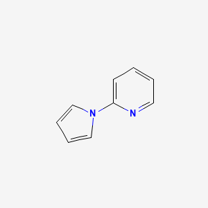 molecular formula C9H8N2 B1270338 2-(1H-吡咯-1-基)吡啶 CAS No. 50966-74-0