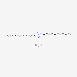 molecular formula C26H56N2O2 B12703383 Didodecyldimethylammonium nitrite CAS No. 71308-04-8