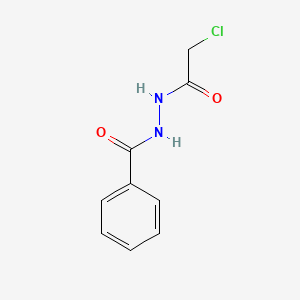 molecular formula C9H9ClN2O2 B1270347 n'-(2-氯乙酰)苯甲酰肼 CAS No. 50677-24-2