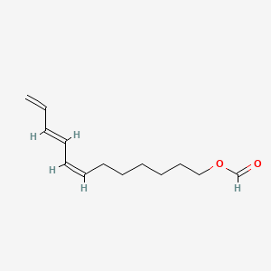 7,9,11-Dodecatrien-1-ol, formate, (7Z,9E)-