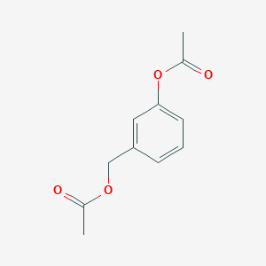 molecular formula C11H12O4 B12703731 3-Acetoxybenzyl acetate CAS No. 57281-56-8