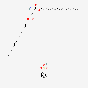 L-Glutamic acid, dihexadecyl ester, 4-methylbenzenesulfonate