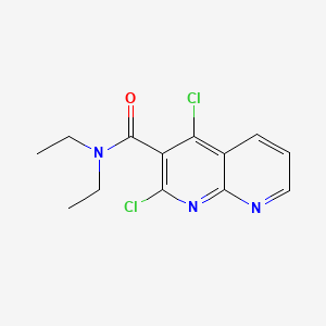 1,8-Naphthyridine-3-carboxamide, 2,4-dichloro-N,N-diethyl-