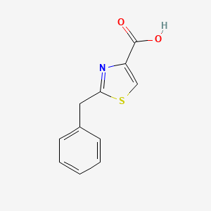 molecular formula C11H9NO2S B1270435 2-苄基-1,3-噻唑-4-羧酸 CAS No. 36916-44-6