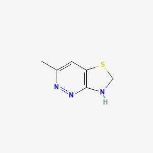 Thiazolo(4,5-c)pyridazine, 6,7-dihydro-3-methyl-