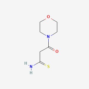 molecular formula C7H12N2O2S B1270441 3-吗啉-4-基-3-氧代丙硫酰胺 CAS No. 89984-45-2