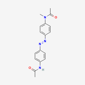 N-(4-((4-(Acetylamino)phenyl)azo)phenyl)-N-methylacetamide