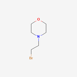 molecular formula C6H12BrNO B1270460 4-(2-溴乙基)吗啉 CAS No. 89583-07-3