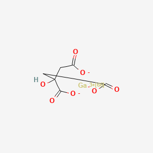 Gallium citrate, Ga-66