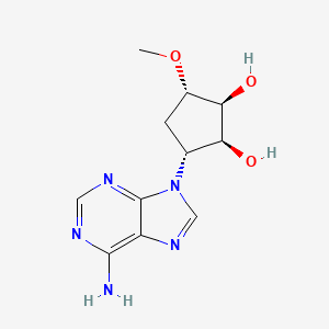 (1s,2s,3r,5s)-3-(6-Aminopurin-9-yl)-5-methoxy-cyclopentane-1,2-diol