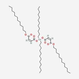 Dodecyl (Z,Z)-6,6-didodecyl-4,8,11-trioxo-5,7,12-trioxa-6-stannatetracosa-2,9-dienoate