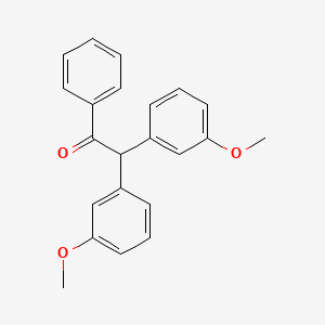 Ethanone, 2,2-bis(3-methoxyphenyl)-1-phenyl-