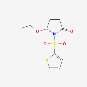 5-Ethoxy-1-(2-thienylsulfonyl)-2-pyrrolidinone