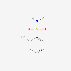 molecular formula C7H8BrNO2S B1270548 2-溴-N-甲基苯磺酰胺 CAS No. 98192-14-4