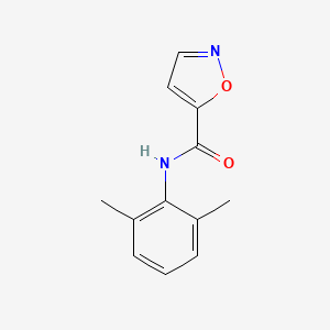 5-Isoxazolecarboxamide, N-(2,6-dimethylphenyl)-