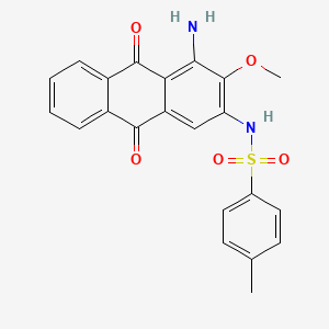 N-(1-Amino-9,10-dihydro-2-methoxy-9,10-dioxoanthryl)-4-methylbenzenesulphonamide