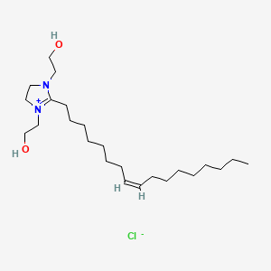 (Z)-2-(8-Heptadecenyl)-4,5-dihydro-1,3-bis(2-hydroxyethyl)-1H-imidazolium chloride