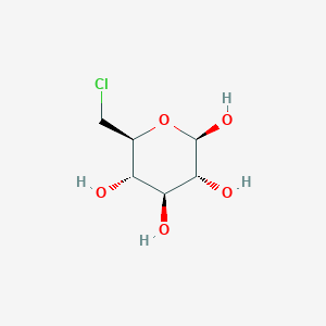 molecular formula C6H11ClO5 B12705910 6-Chloro-6-deoxy-beta-D-glucopyranose CAS No. 56688-73-4