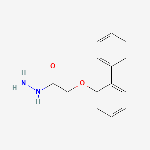 B1270597 2-(2-Phenylphenoxy)acetohydrazide CAS No. 5493-64-1