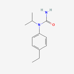 molecular formula C12H18N2O B12705990 1-(4-Ethylphenyl)-1-propan-2-ylurea CAS No. 449789-96-2