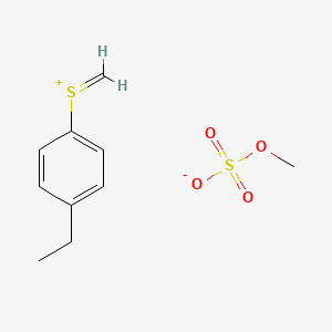 (4-Ethylphenyl)-methylidenesulfanium;methyl sulfate