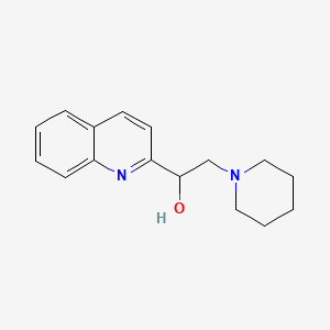 alpha-(2-Piperidinylmethyl)-2-quinolinemethanol