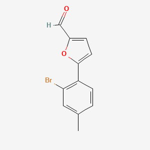 5-(2-Bromo-4-methylphenyl)-2-furaldehyde