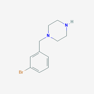 molecular formula C11H15BrN2 B1270614 1-(3-溴苄基)哌嗪 CAS No. 423154-81-8