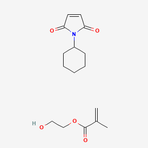 1-Cyclohexylpyrrole-2,5-dione;2-hydroxyethyl 2-methylprop-2-enoate