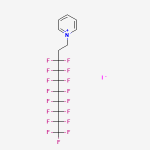 1-(3,3,4,4,5,5,6,6,7,7,8,8,9,9,10,10,10-Heptadecafluorodecyl)pyridinium iodide