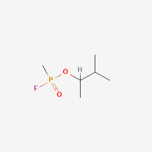 1,2-Dimethylpropyl methylphosphonofluoridate