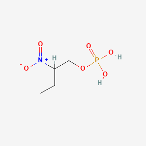 2-Nitrobutyl dihydrogen phosphate