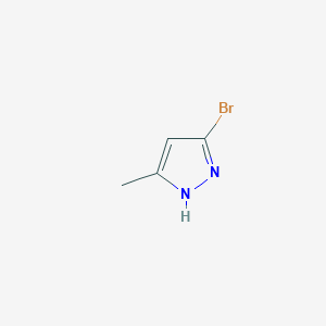 B1270651 3-bromo-5-methyl-1H-pyrazole CAS No. 57097-81-1