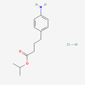 Isopropyl 4-(4-aminophenyl)butyrate hydrochloride