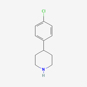 molecular formula C11H14ClN B1270657 4-(4-氯苯基)哌啶 CAS No. 26905-02-2