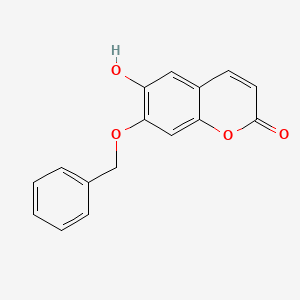 B1270658 7-Benzyl-O-esculetin CAS No. 895-61-4