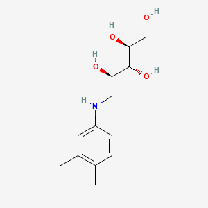 5-Deoxy-5-[(3,4-dimethylphenyl)amino]-D-ribitol