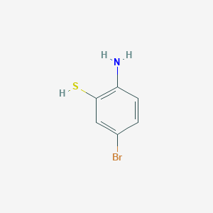 molecular formula C6H6BrNS B1270659 2-氨基-5-溴苯硫醇 CAS No. 23451-95-8