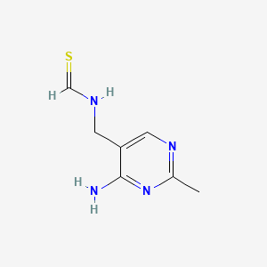 N-((4-Amino-2-methyl-5-pyrimidyl)methyl)thioformamide