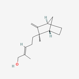 molecular formula C15H24O B12706674 trans-beta-Santalol CAS No. 37172-32-0