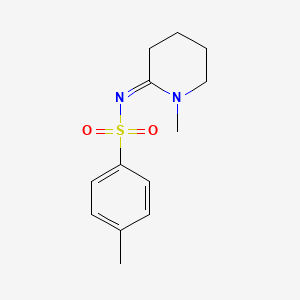 4-Methyl-N-(1-methyl-2-piperidinylidene)benzenesulfonamide