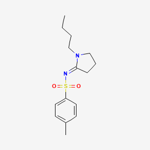 N-(1-Butyl-2-pyrrolidinylidene)-4-methylbenzenesulfonamide