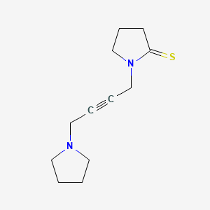 1-(2-Thioxopyrrolidino)-4-pyrrolidino-2-butyne