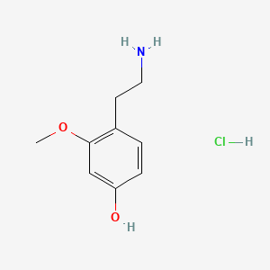 4-(2-Aminoethyl)-3-methoxyphenol hydrochloride